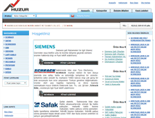Tablet Screenshot of huzurelektroteknik.com